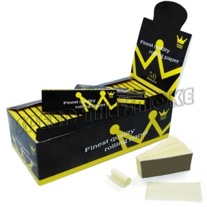 1 Box 50 Hefte schwarz Zigaretten Blättchen 70*36mm 2500 Blätter und Spitzen - Bild 1 von 6