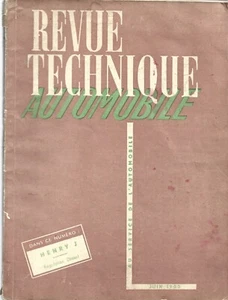 Revue Technique AutomobileJuin 1953 - Französische Zeitschrift Automobilia - Henry J - Bild 1 von 1