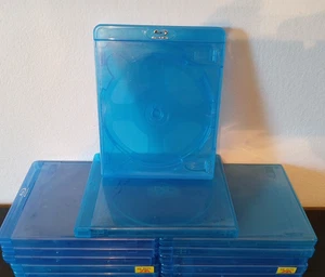 Lot of 10 USED Triple Capacity Blu-Ray replacement cases (Holds 3 Discs) - Picture 1 of 4