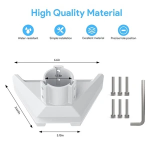 Ästhetisches Utility Das schlanke Design der für Starlink Mini Montagelösung - Afbeelding 1 van 9