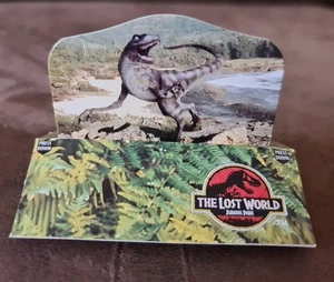 VELOCIRAPTOR The Lost World Jurassic Park 1997 NO.16 mini Cheddars pop up cards - Picture 1 of 3