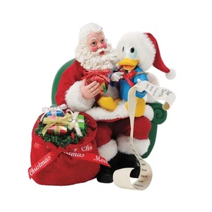 Possible Dreams Disney Weihnachtsmann und Donald Duck Long List Figur, 9 Zoll, Mult... - Bild 1 von 1