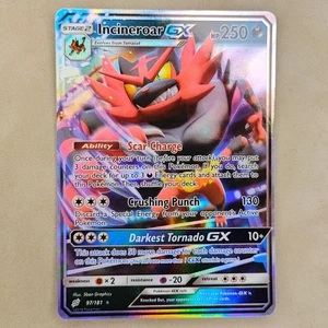 Pokémon TCG Pokémon Incineroar GX Incineroar Ultra Rare Holo 97/181 Near Mint NM - Picture 1 of 2