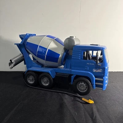 Bruder  Toys - MAN TGA 41.4040 - Cement Mixer  MX5000- Germany - Scale 1:16 - Image 1 of 4