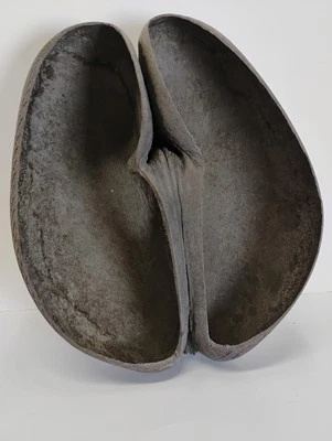 Antiguo Raro Coco De Mer Doble Nuez Semilla Mendicidad Cuenco Cesta Grande Natural *Leer Foto 1 de 4