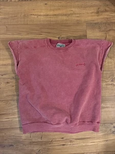 Vintage 90’s Levi Strauss & Co bodybuilding Gym Cutoff Sweatshirt  - Men’s Large - Picture 1 of 9