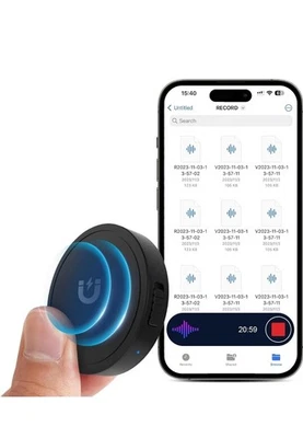 132G (9800 Hour) Voice Activated Recorder - Voice Recorder with AI-Intelligen... - Image 1 of 2