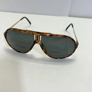 Vintage CARRERA 5590 tortoise shell sunglasses Austria '80s Large *Read* - Picture 1 of 7