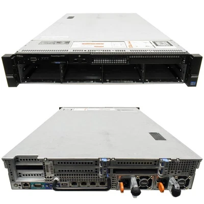 Dell PowerEdge R720 Server 2U H710p mini 2x E5-2670 CPU 32GB RAM 8x3.5 Bay - Bild 1 von 4