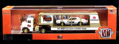 Dodge COE 71 1971 Dodge Charger R/T Hemi Auto-Haulers Chase M2 Machines 57 1957 Foto 1 de 3