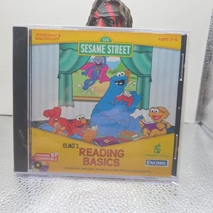 Sesame Street Elmo’s Reading Basics (CD-ROM, 1995) Windows/Mac Ages 3-6, New - Picture 1 of 2