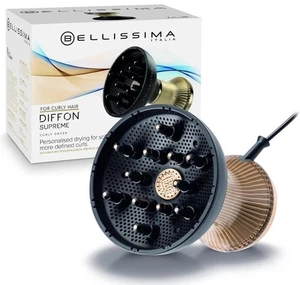 Bellissima Italia Diffon Supreme Ionic XL Diffusore e Asciugacapelli per Capelli Ricci - Foto 1 di 15