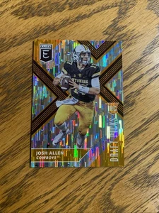 2018 Panini Elite Draft Picks -Josh Allen- Aspirations SP Orange #103 Rookie RC! - Picture 1 of 2