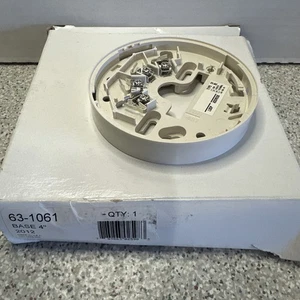 FIKE 63-1061 Detector Base 4" White **NEW IN BOX** 2012 - Picture 1 of 4