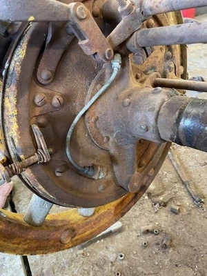 Buick 1928 diferencial trasero derecho lado conductor línea de grasa Foto 1 de 2