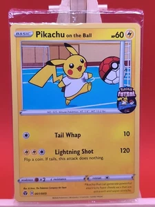 Pikachu On The Ball 001/005 Special Futsal Promo Pokemon Card New & Sealed - Picture 1 of 6