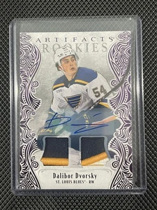 Dalibor Dvorsky - 2025-26 UD Artifacts Purple Material Auto Rookie Patch 13/15 - Picture 1 of 2