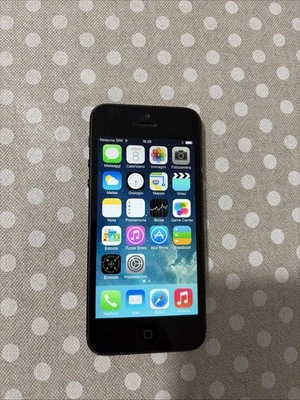 Apple iPhone 5 A1428 iOS 7 !!! 16gb Nero Black 4053 - Immagine 1 di 4