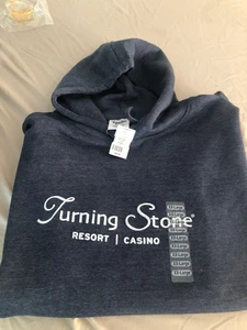 Hoody XXL dunkelgrau Turning Stone Casino Neu mit Etikett - Bild 1 von 2