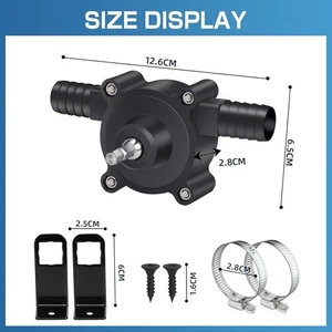 Mini Bomba de Taladro Eléctrico Portátil Taladro Manual Bomba de Agua Diesel Aceite Flui - Imagen 1 de 2