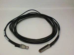 NetApp 112-00431 Cavo SAS Mini SAS SFF-8644 QSFP 5m Cavo X66022A-R6 - Foto 1 di 5