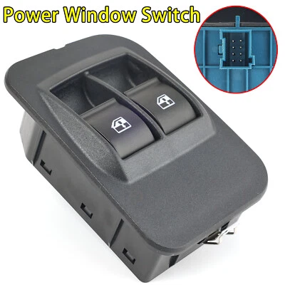 For Citroen Nemo Peugeot Bipper Fiat Doblo Qubo Fiorino Car Power Window Switch - Image 1 of 4