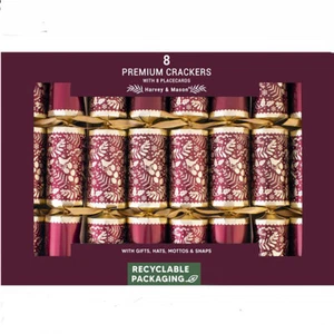 Wineberry Christmas Crackers 8pk - Picture 1 of 6