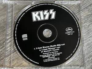 KISS CD I Just Wanna Single PROMO Revenge USA Vintage Kiss Paul Gene Eric Bruce - Picture 1 of 3