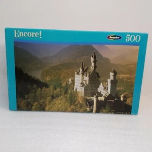 RoseArt Encore! Bavaria Germany PUZZLE 500 pieces 10 3/4” x 18” Castle, Sealed - Picture 1 of 10