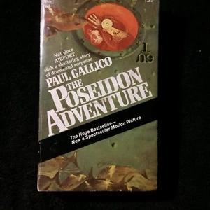 PB Poseidon Adventure Cruise Ship Creepy Shattering Story Suspense Paul Gallico - Picture 1 of 2
