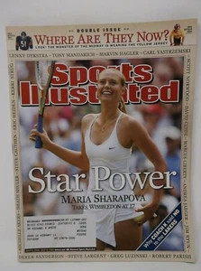 Maria Sharapova Sports Illustrated 12 de julio de 2004 - Imagen 1 de 1