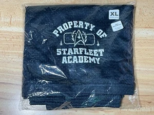 Star Trek Property of Starfleet Academy Mesh Shorts Athletic XL Damen Blau Neu - Bild 1 von 9