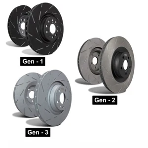 Discos de freno trasero EBC 300 mm para BMW Serie 1 Coupe E82 123D USR1670 - Imagen 1 de 1