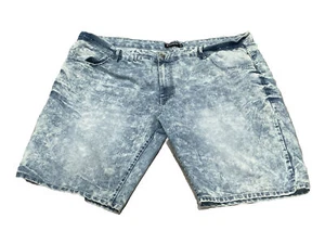Vintage Southpole Baggy Shorts Acid Wash Size 48 Stretch Y2k - Picture 1 of 4