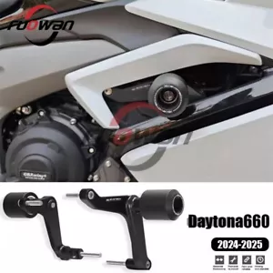 Frame Slider Engine Fairing Guard Crash Pad Protector For Daytona 660 2024-2025 - Picture 1 of 10