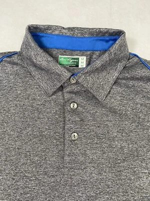 Ben Hogan Performance Polo Shirt Men's M Heather Gray Short Sleeve Medium - Image 1 of 4