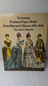 Victorian Fashion Paper Dolls from Harper's Bazar 1867-98 - Theodore Menten 1977 - Picture 1 of 7