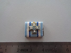 (S1-173) Miniaturordenspange Orden weiß und blau Bayerischer  Verdienstorden - Picture 1 of 3