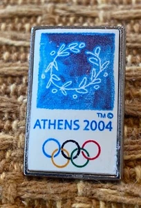 ATHENS  2004  - OLYMPIC LOGO PIN - Picture 1 of 1