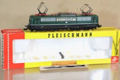 FLEISCHMANN 4380 DB GREEN CLASS BR 151 030-4 ELECTRIC LOCOMOTIVE MINT BOXED od - Image 1 of 4