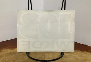 WKDF 103 Nashville Tennessee Rock Radio Station RARE Window Cling - Picture 1 of 2