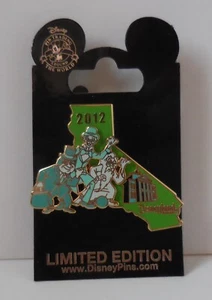 Disney Pin DCA Cast Exclusive 2012 California State DCA Haunted Mansion LE750 - Picture 1 of 2