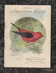 Folleto de café y té Chase & Sanborn 1905 North American Birds 4,5 x 3,5 - Imagen 1 de 7