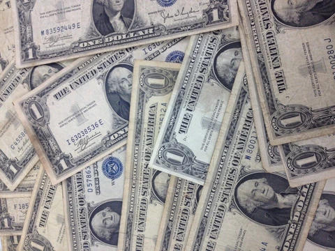 BULK Lot (25) - 1957 $1.00 Dollar US Note Silver Certificate Collection $25 Cover