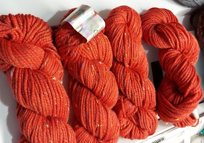 Cascade Wool Yarn 109 Tweed LE   1 Color Chunky- Set of 4 - Image 1 of 4