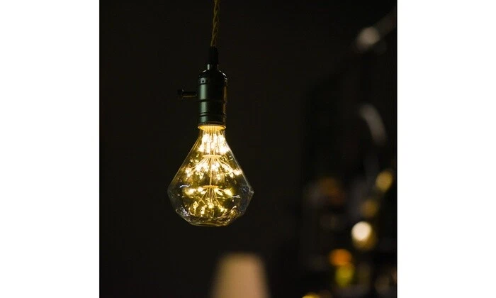 Weanas Vintage LED Light Bulb, E26/E27 1.6W Squirrel Cage Decor Light Bulb - Image 1 of 1
