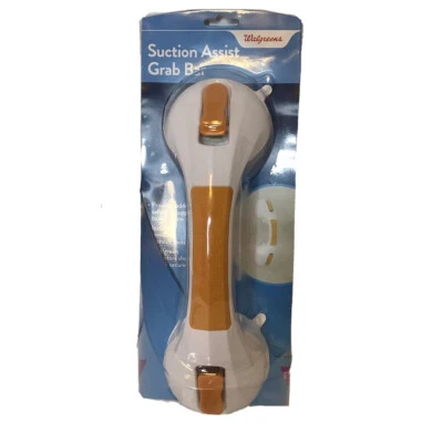 Ventosa barra de agarre asistente de baño Walgreens no requiere herramientas ni instalación Foto 1 de 4
