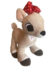 Peluche musical Rudolph el reno nariz roja Clarice de pie - Imagen 1 de 7