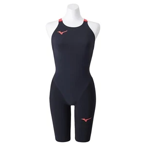 Mizuno GX SONIC 6 NV Black/Red N2MGA701 96 Women's Swimwear Swimsuit - Picture 1 of 7