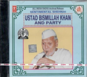 Ustad Bismillah Khan And Party-Sentimental Shehnai- Brand  New CD - Picture 1 of 2